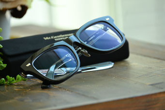 【お顔の大き目のお客様にオススメ】フレーム：Mr.Gentleman EYEWEAR  DYLAN LEGEND２　レンズ：HOYA 1.67薄型非球面レンズ HM Cort