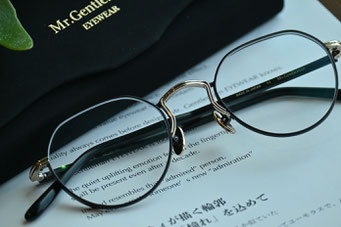 【塾講師のイメチェンメガネ】フレーム：Mr.Gentleman EYEWEAR CLINT　レンズ：HOYA 1.60薄型球面レンズ HM Cort