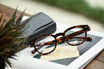 【EYEVANのフリップアップメガネで老眼対策】フレーム：EYEVAN WEBB-FP レンズ：HOYA 1.60薄型非球面レンズ HM Cort