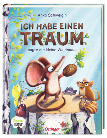 Bilderbuch Cover: Eine Waldmaus rettet den Wald