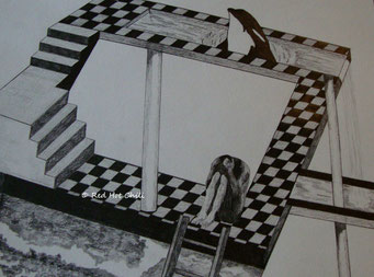 Escher Effekt | 2010 | Bleistift auf Papier