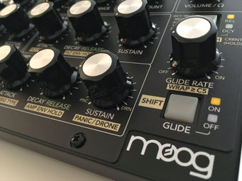 'Xtaur Classic' Instrument Overlay (magnetic) by mxpand - for Moog Minitaur & Sirin, analog synthesizer, high-quality operation template/front foil/skin/film