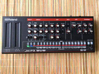 Xtique JX-P3, Instrument Overlay von mxpand - für Roland Boutique JX-03, Synthesizer, Vintage JX-3P, hochwertige Bedien-Schablone/Skin/Folie 