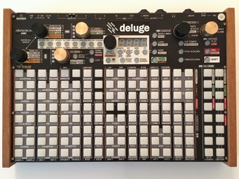 Xluge Complete Classic, Instrument Overlay von mxpand - für Synthstrom Audible Deluge Firmware 4.0, Synthesizer, Sampler, Sequencer, Groovebox, hochwertige Bedien-Schablone/Skin/Folie