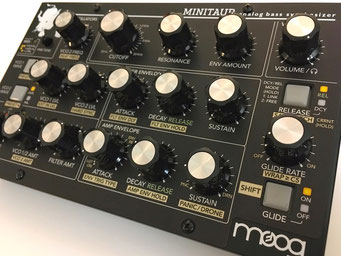 'Xtaur Classic' Instrument Overlay (magnetic) by mxpand - for Moog Minitaur & Sirin, analog synthesizer, high-quality operation template/front foil/skin/film