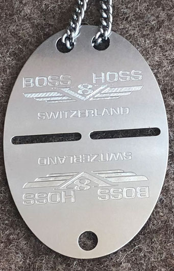 Militär Erkennungsmarke Boos Hoos