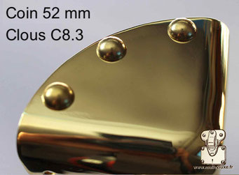 Premium hardware for trunks and cases.