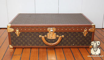 Malle Louis Vuitton moderne toile PVC monogram LV, serie loziné alzer