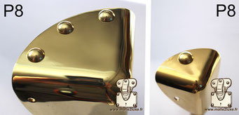 Trunk nails Hollow solid brass - ultra high-end by malle2luxe  P8 ou C8.3