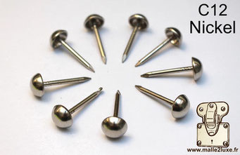 Trunk nails malletier solid brass - ultra high-end by malle2luxe C12