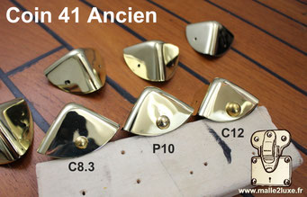 Premium hardware for trunks and cases.
