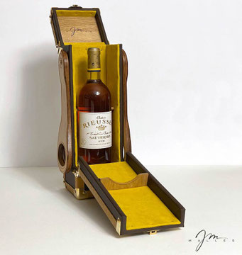 malle pour bouteille de vin sur mesure malle jm