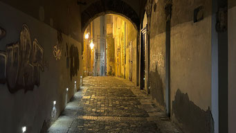 Gassen in der Centro Storico di Salerno