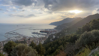 der Hafen von Salerno