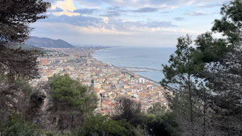 Blick über die Altstadt von Salerno