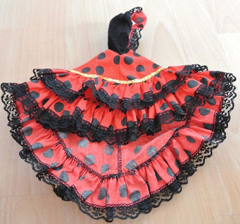 art.1.16.2239 spanisches Kleid Barbie 5chf