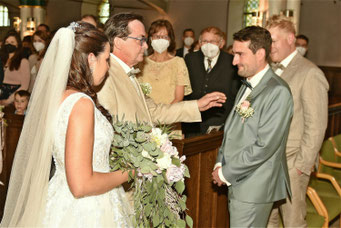 klassische Hochzeit auf dem Land