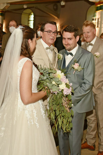 klassische Hochzeit auf dem Land