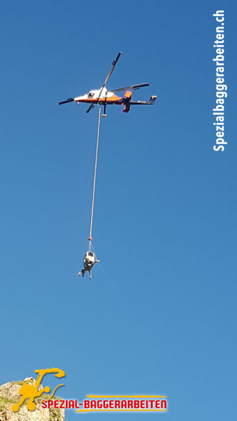 Spezial-Baggerarbeiten Adrian Krieg GmbH, Eschenbach Telefon 079 586 32 47  Leitungsbau Leitung freilegen Antennen Gas Kanalisation Wasser Quellwasserfassung Sanierung Steuerleitung Schneekanonen Zuleitung