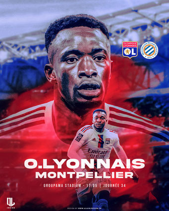 Olympique Lyonnais vs Montpellier - Ligue 1 Uber Eats