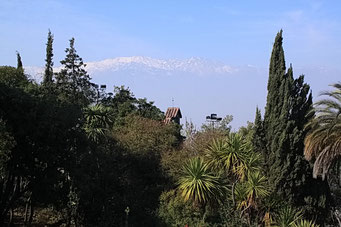 Cerro San Cristobal - Aussicht auf Santiago