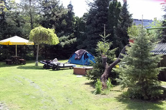 Garten-Camping in Györ