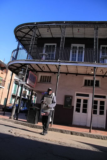 New Orleans - Musik und Rhythmus überall - auch mitten auf der Strasse