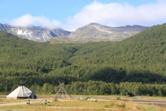 Camping bei Tromsø