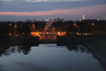 Leipzig bei night