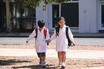 Schüler in Tandil