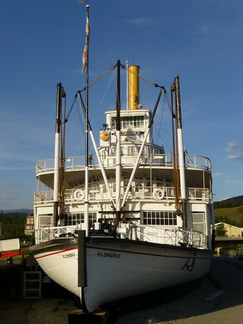 Alter Raddampfer in Whitehorse, Yukon