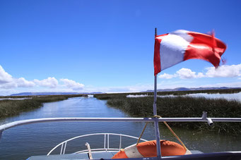 Auf dem Titicaca See