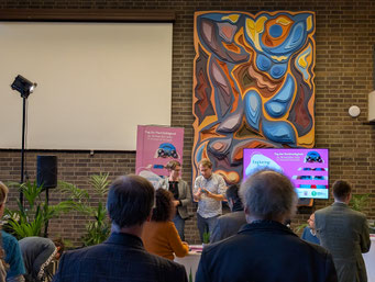 Impro Theater mit "Die Stereotypen - Improtheater Bielefeld" auf dem Tag der Nachhaltigkeit 2025. | Foto: IZGS