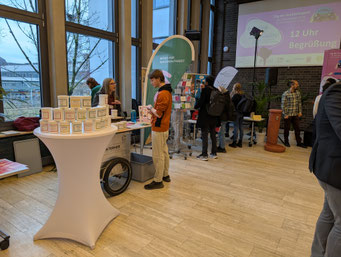 TU Darmstadt mit dem Green Office auf dem Tag der Nachhaltigkeit 2025. | Foto: IZGS
