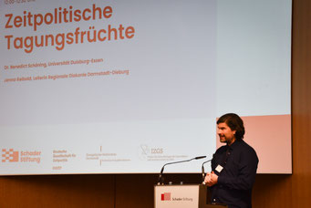Björn Gernig, Geschäftsführender Vorstand der Deutschen Gesellschaft für Zeitpolitik | Foto: Schader Stiftung