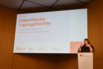 Jenna Reibold, Leiterin Regionale Diakonie Darmstadt-Dieburg | Foto: Schader Stiftung