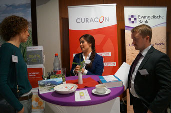 Networking mit CURACON auf dem Social Talk 2019 | Foto: Schlitt, EKKW