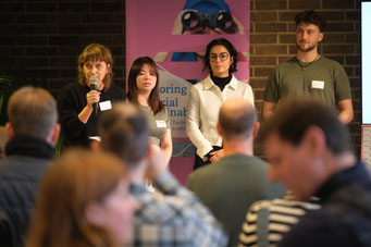 Prof. Dr. Alexandra Rau (EHD) auf dem Tag der Nachhaltigkeit 2025. | Foto: IZGS