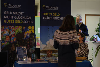 OikoCredit auf dem Tag der Nachhaltigkeit 2025. | Foto: IZGS