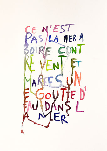 "Et puis..." -21cm x 29,7cm - FESTOR Astrid © 2021