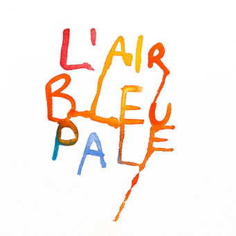 "L'air bleu pâle" -20cm x 20cm - FESTOR Astrid © 2021