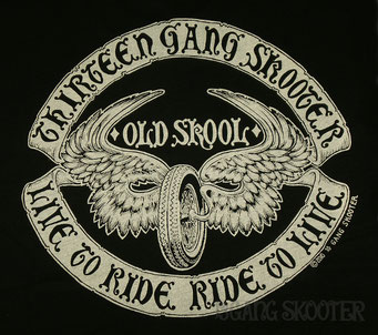 Flying wheel Tee/フライングホイールＴシャツ