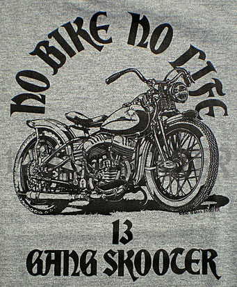 WL BOBBER MACHINE Tee(Gray)/WLボバー グレーＴシャツ