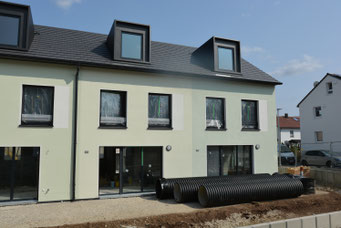 Vermietung in der Rohbauphase: Neubau-Reihenmittelhaus in Eningen