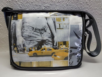 Marion Kienzle Upcycling & Design - Tasche -Umhängetasche - recycelt - Fahrradschlauch - Unikat - nachhaltig