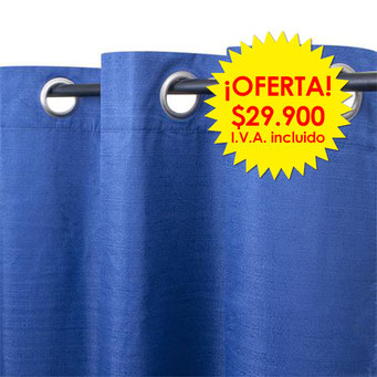 Set de Cortinas Black Out en oferta - Santiago de Chile