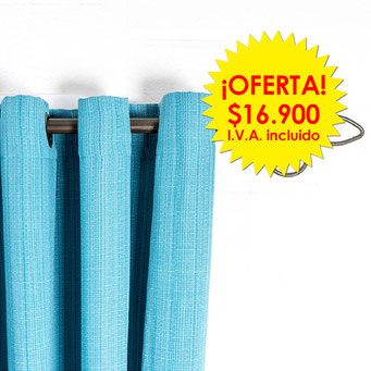 Set de Cortinas Lino malla en oferta - Santiago de Chile