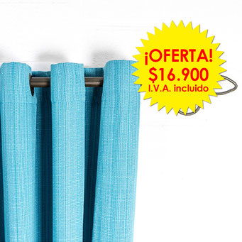 Set Cortinas confección Textiles Veratex en oferta - Santiago de Chile