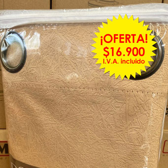 Set Cortinas confección Textiles Veratex en oferta - Santiago de Chile