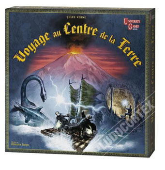 Voyage au centre de la Terre, édité par University Games, basé sur le roman Jules Verne